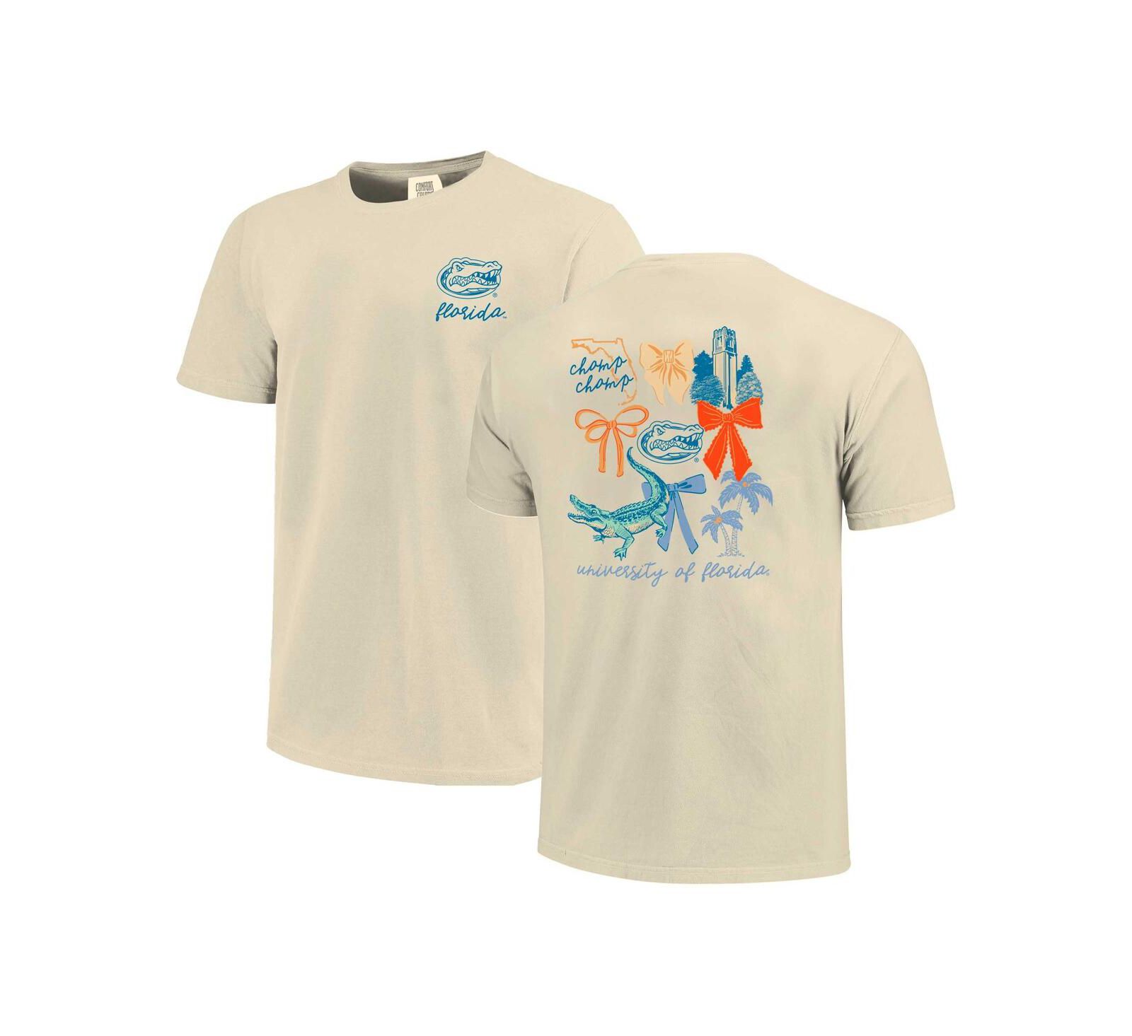 Image One Men's and Women's Natural Florida Gators Comfort Colors Coquette T-Shirt