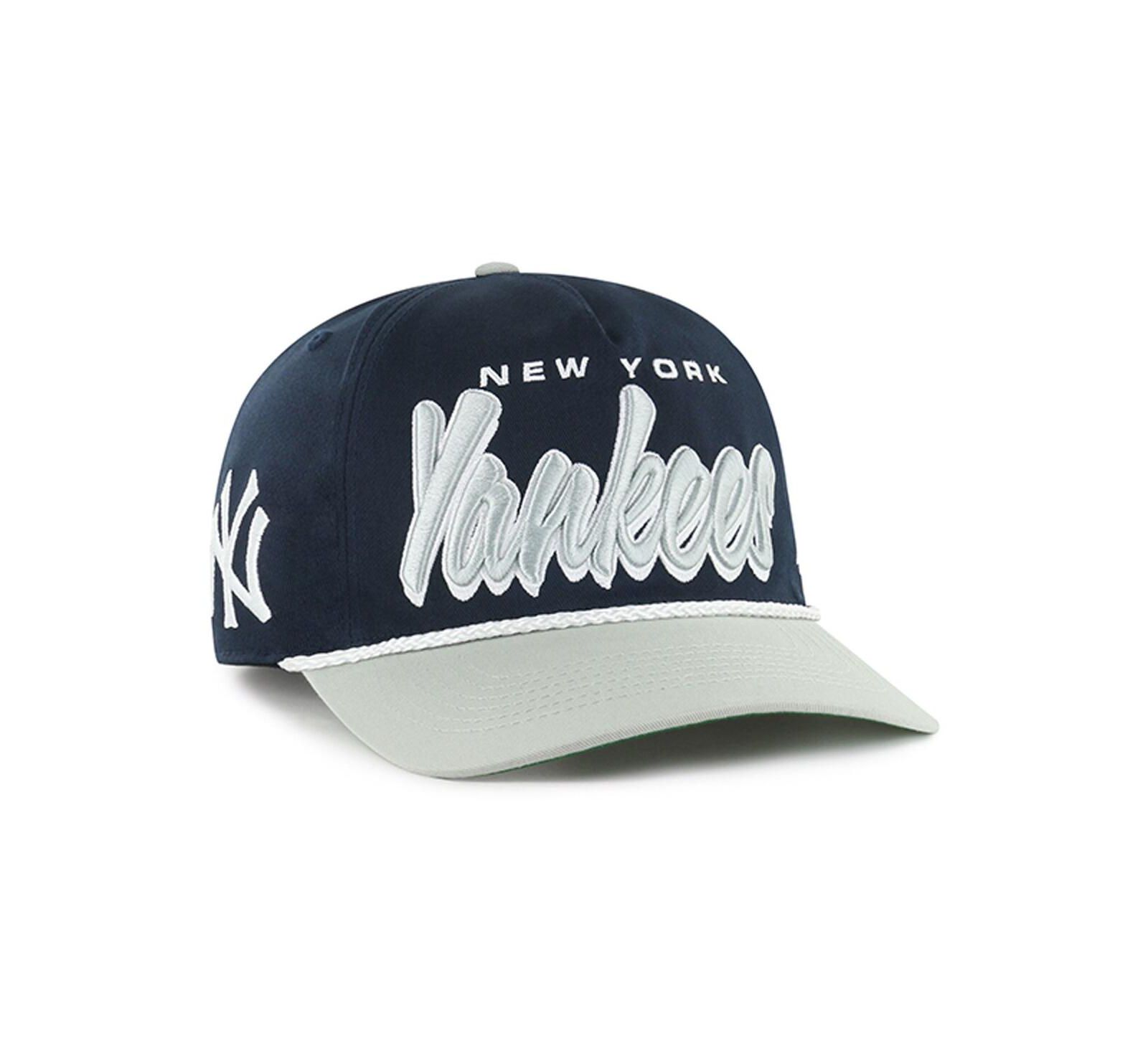 '47 Brand Men's Navy New York Yankees Drop Shadow Rope Hitch Adjustable Hat