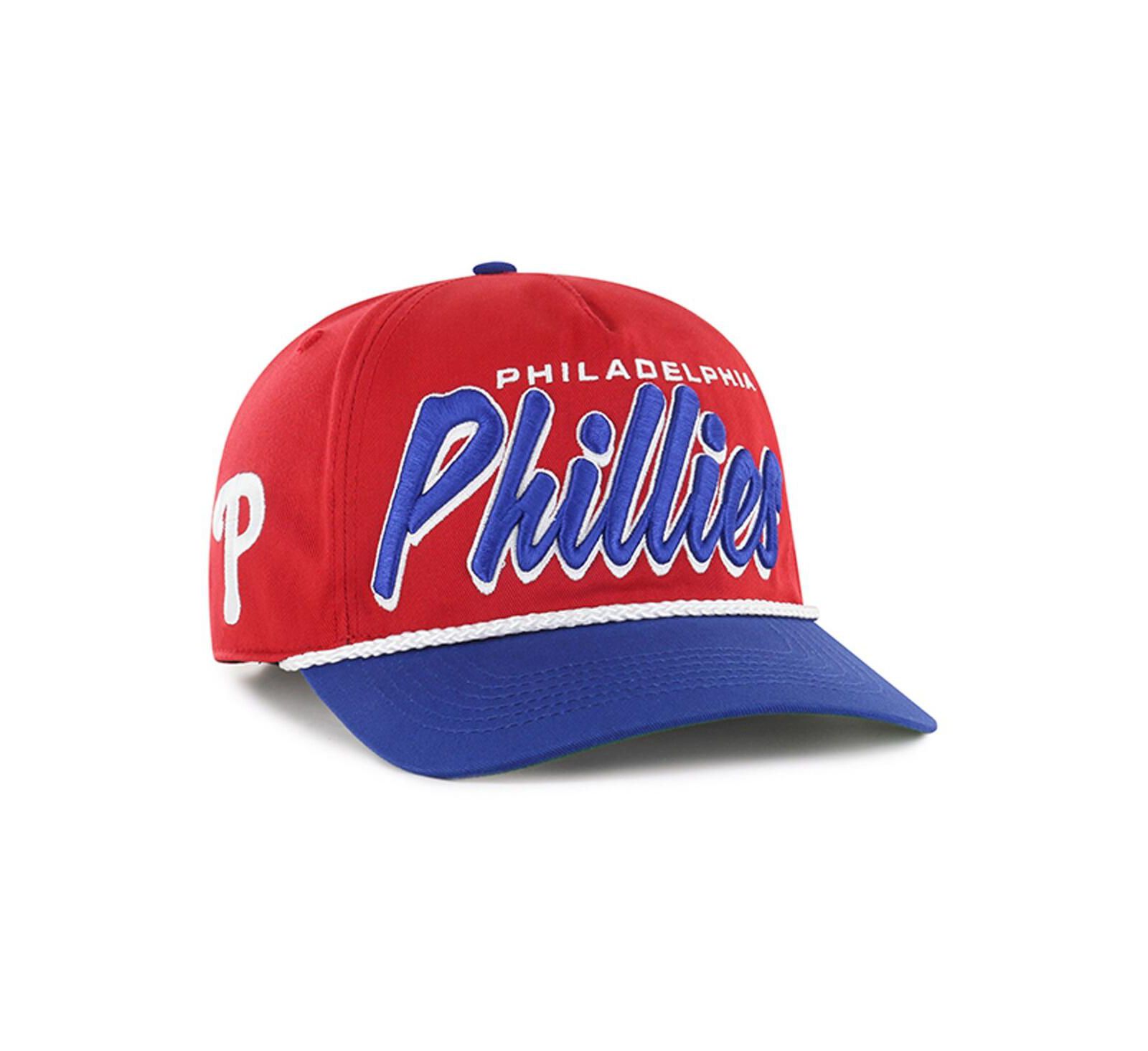 '47 Brand Мужская регулируемая кепка Philadelphia Phillies Drop Shadow Rope Hitch красная