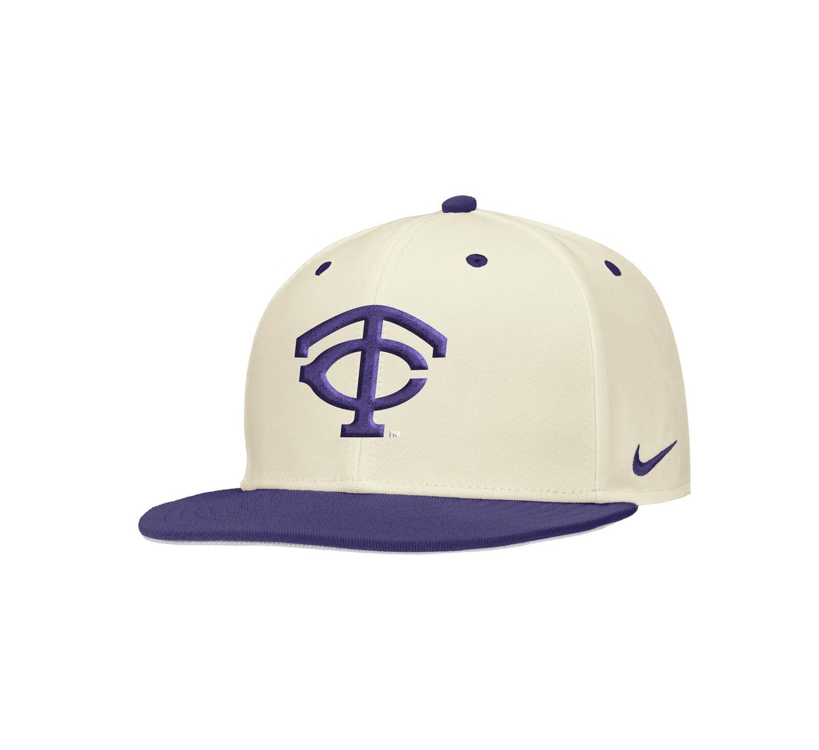Мужская бейсболка Nike TCU Horned Frogs Performance Fitted, натуральный цвет