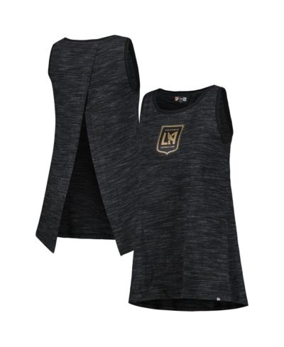 5th & Ocean Women's Black LAFC Athletic Cross Back Tank Top