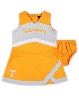 Детский костюм Outerstuff Girls 2-Piece Tennessee Orange Tennessee Volunteers Cheer Captain