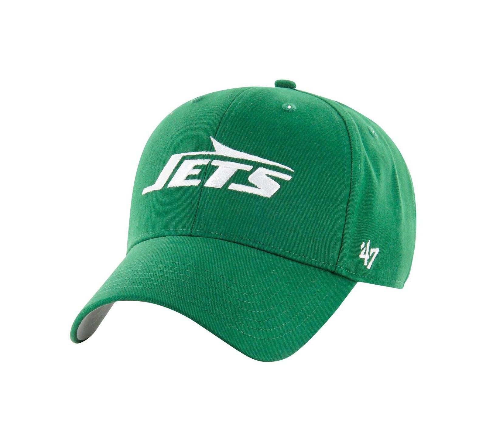 Детская регулируемая кепка '47 Brand Green New York Jets MVP