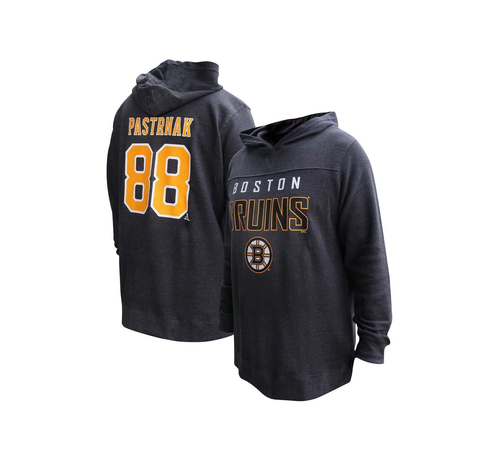 Profile Женское худи Boston Bruins Plus Size Name & Number Thermal Pullover