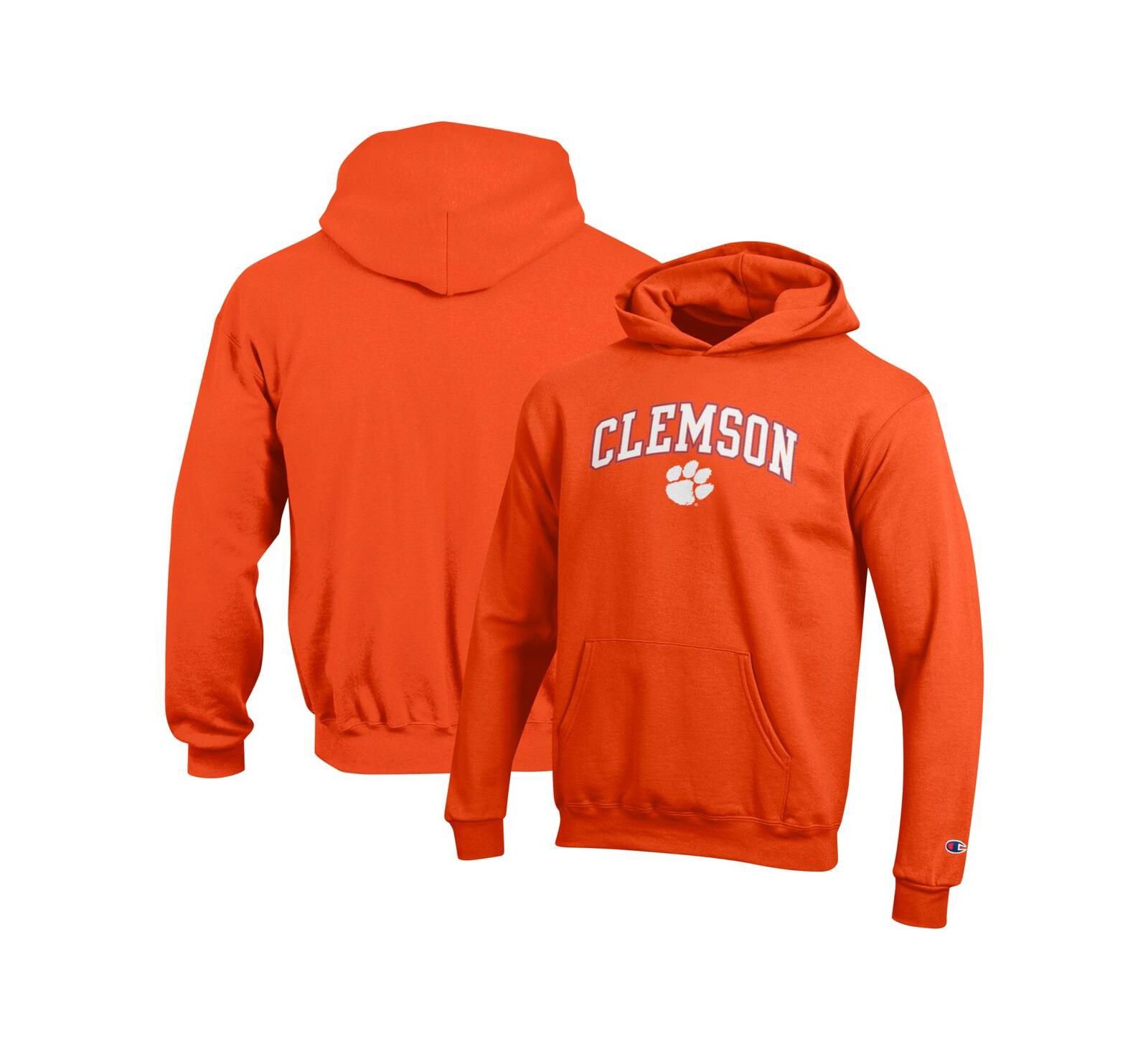 Детское худи Champion Clemson Tigers оранжевого цвета