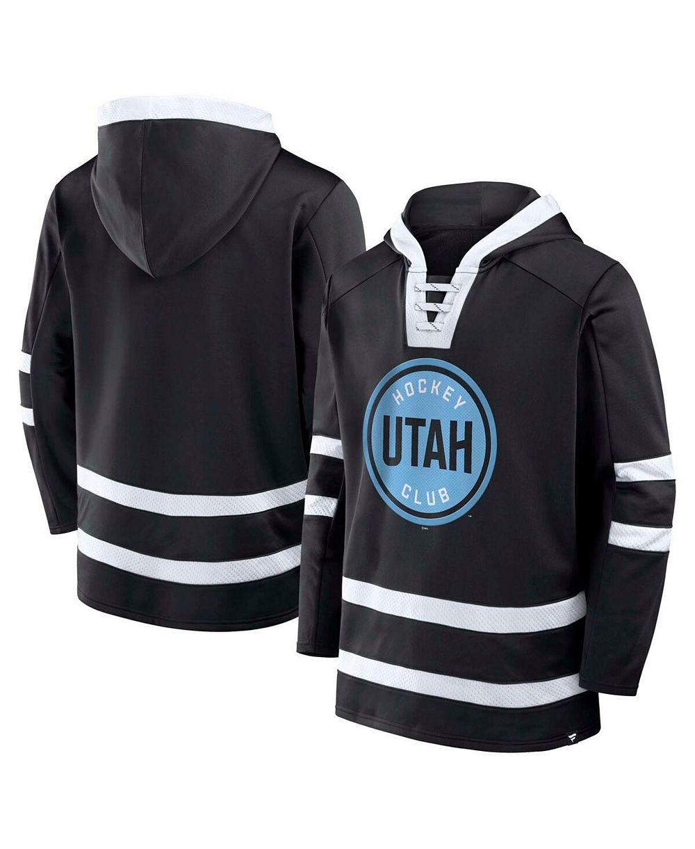 Мужское худи Fanatics Black Utah Hockey Club Inside Line Pullover Hoodie