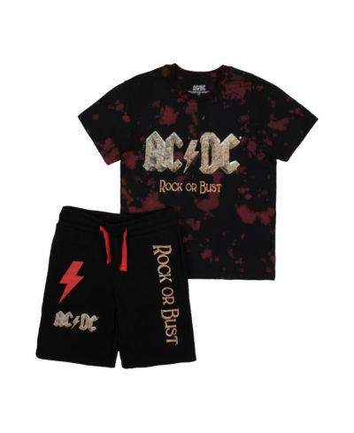 Комплект AC/DC Boys ACDC Rock Or Bust Short Sleeve T-shirt и шорты XXL