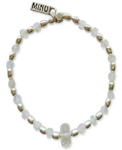 MINU Jewels Silver-Tone Stretch Bracelet