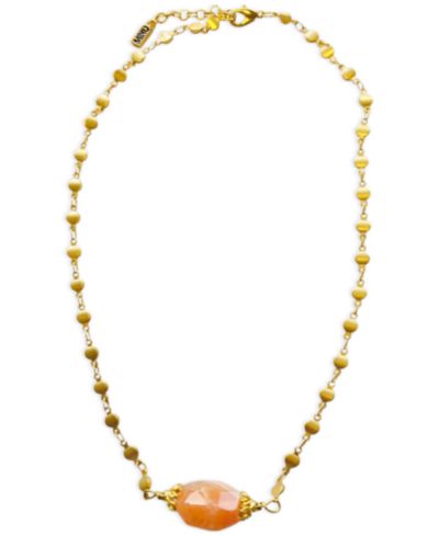 MINU Jewels Statement ожерелье с драгоценными камнями, 16" + 2" extender