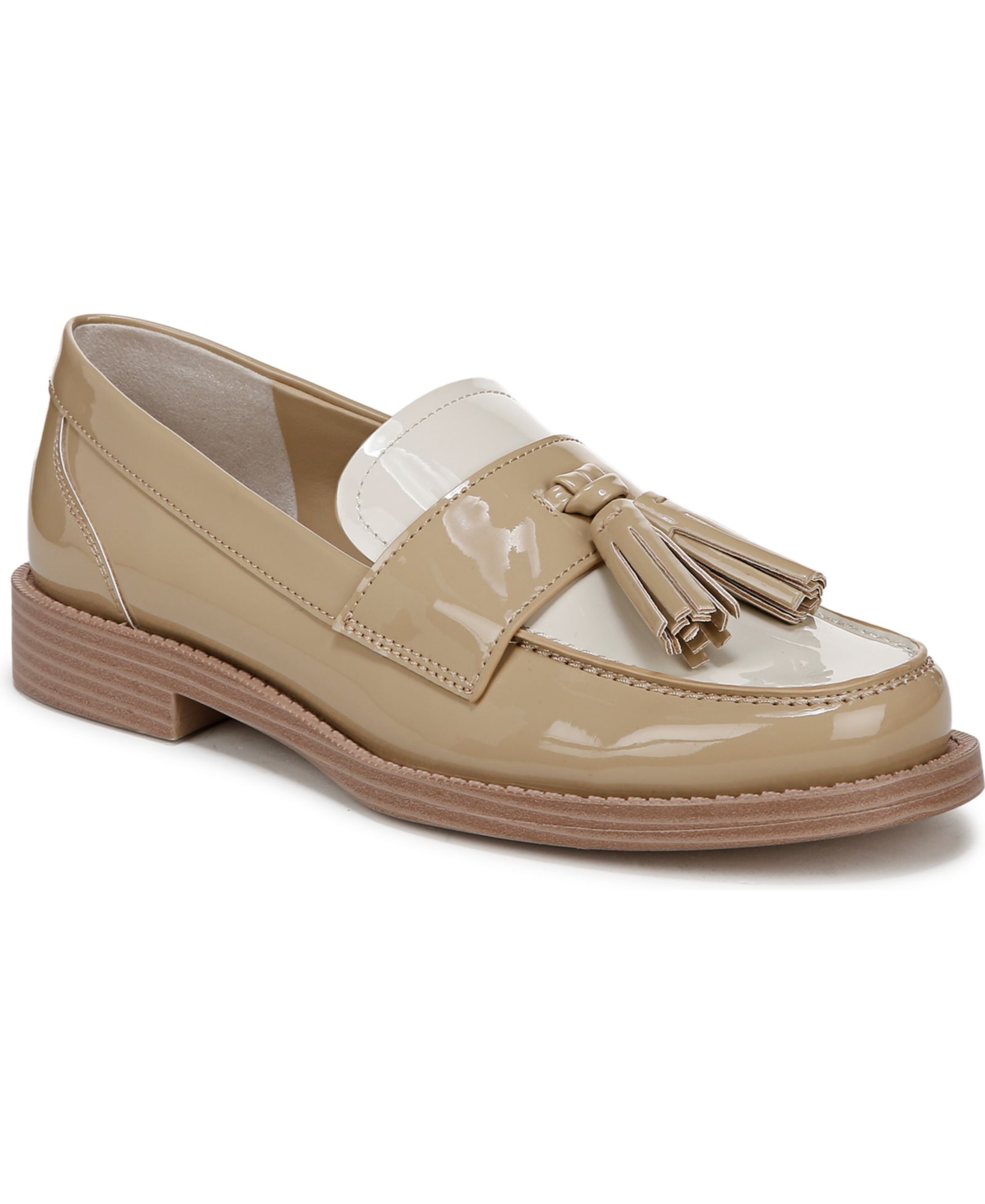 Женские лоферы Franco Sarto Lucia Round Toe Low Profile Tassel