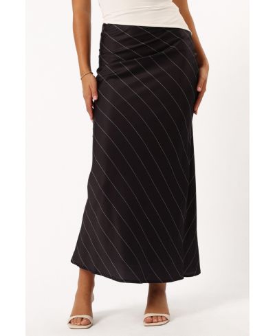 Petal and Pup Women's Heidi Stripe Slip Skirt