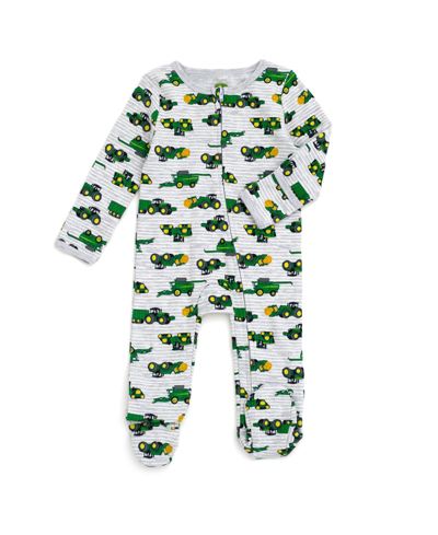 Детский комбинезон John Deere Baby Boys Ribbed Zip Up Sleep N' Play
