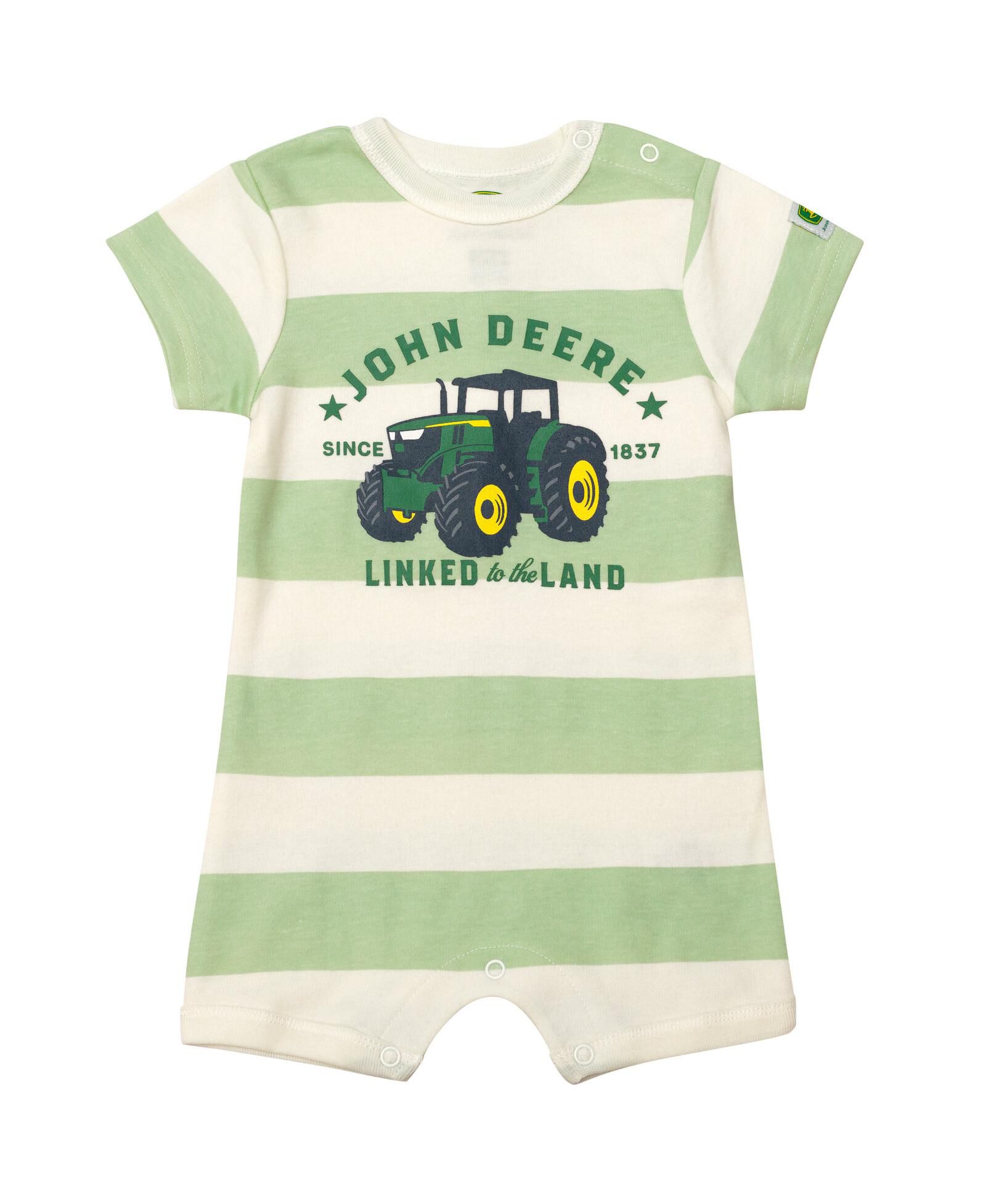 Детский комбинезон John Deere One Piece Short Sleeve Romper