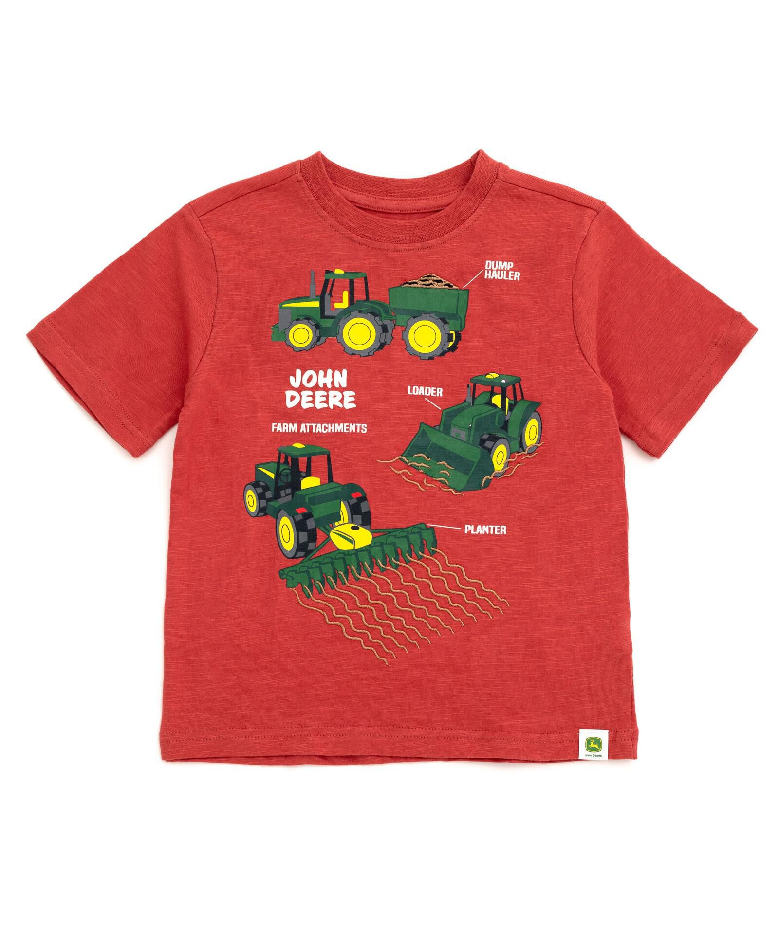 Детская футболка с коротким рукавом John Deere