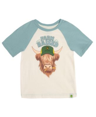 White blue raglan