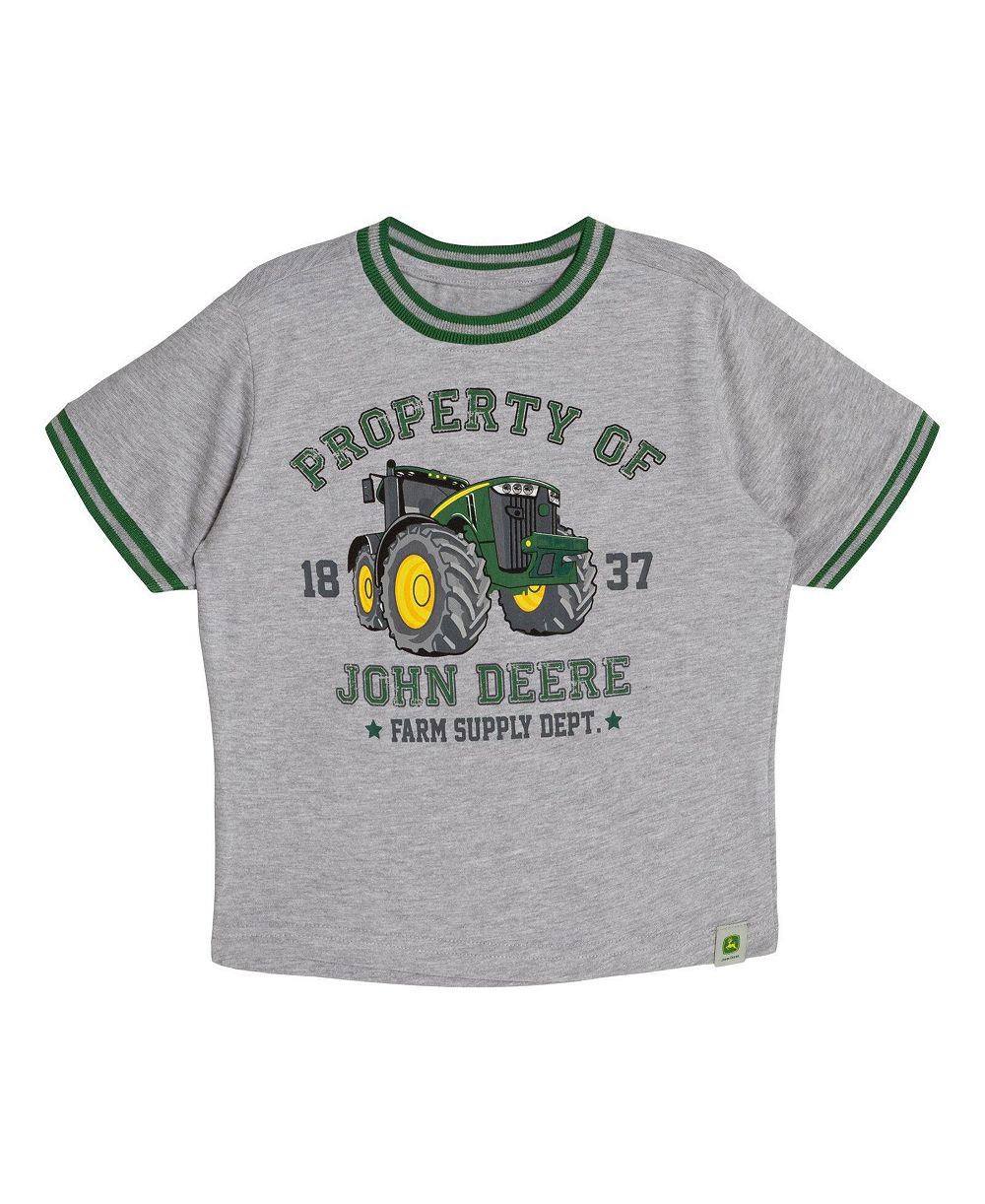 John Deere детская футболка с коротким рукавом для мальчиков