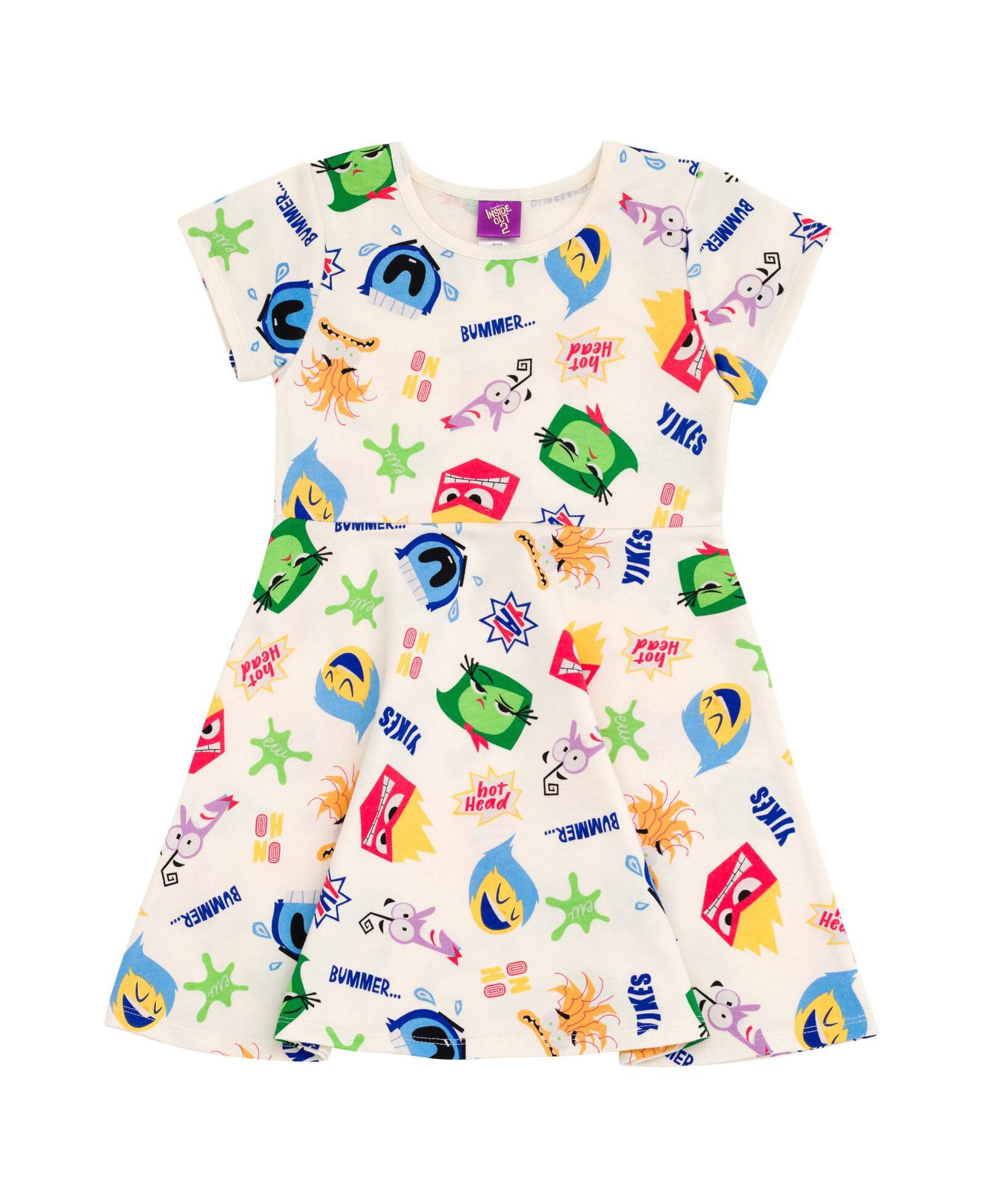 Inside Out Girls Nightmare Before Christmas платье из футера