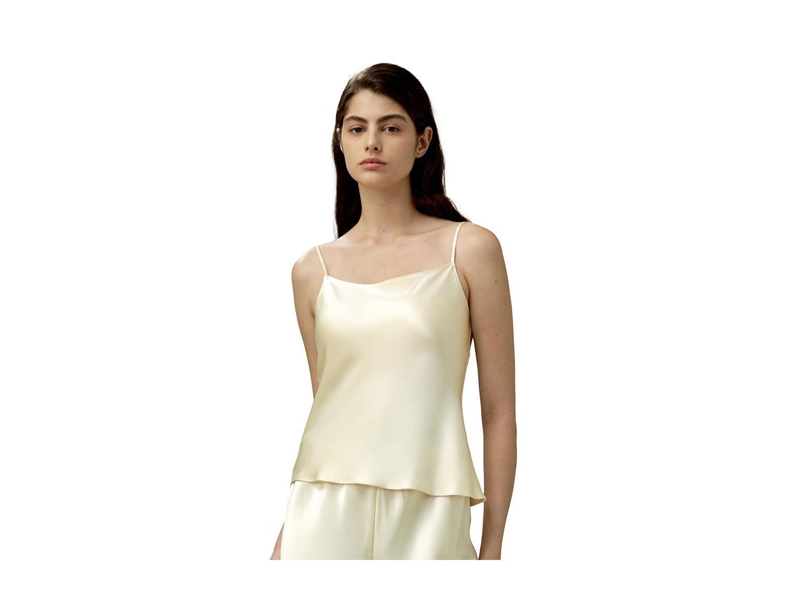 LILYSILK Women's Double-Faced Silk Charmeuse Camisole