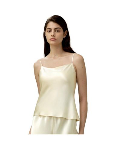 LILYSILK Women's Double-Faced Silk Charmeuse Camisole
