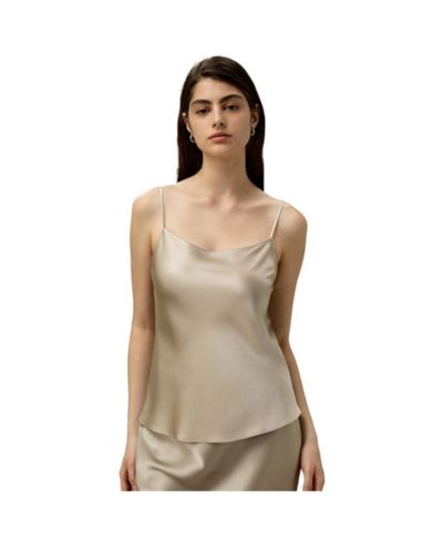 LILYSILK Женская шелковая майка Double-Faced Silk Charmeuse