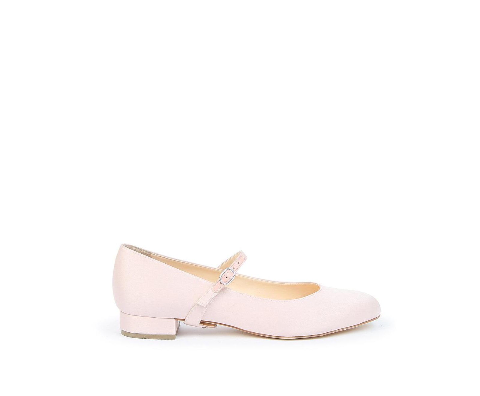 Alterre Women's Rose Satin Twiggy Customizable Ballet Flats