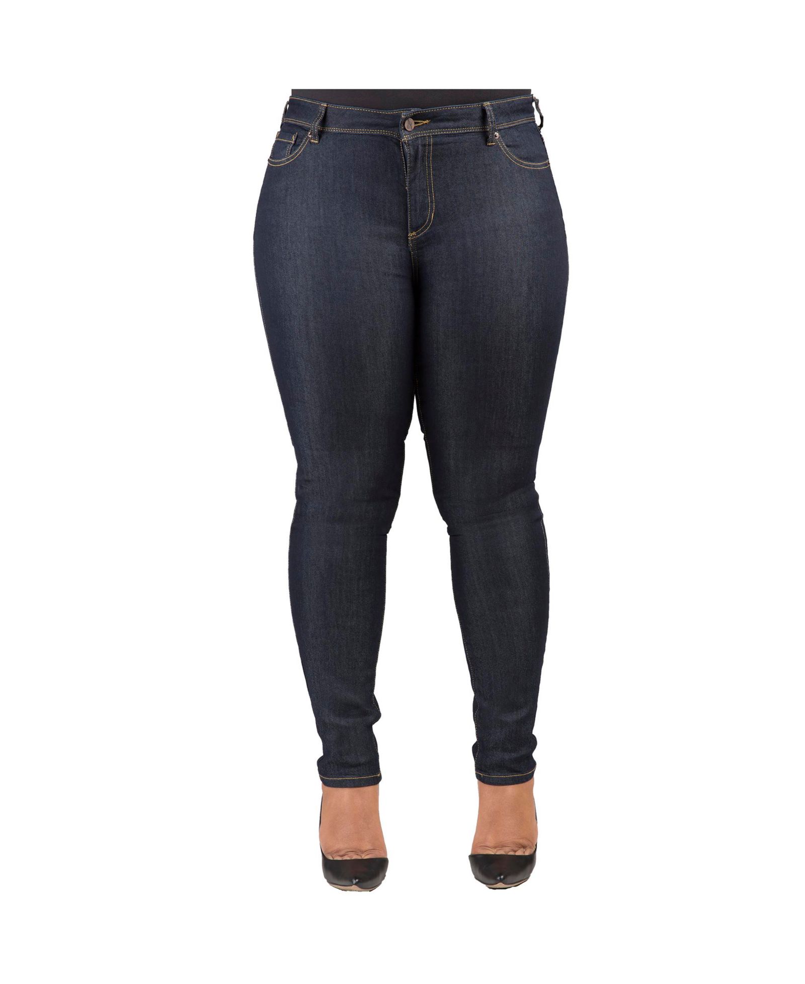 Джинсы Poetic Justice Plus Size Curvy-Fit Skinny Raw 29