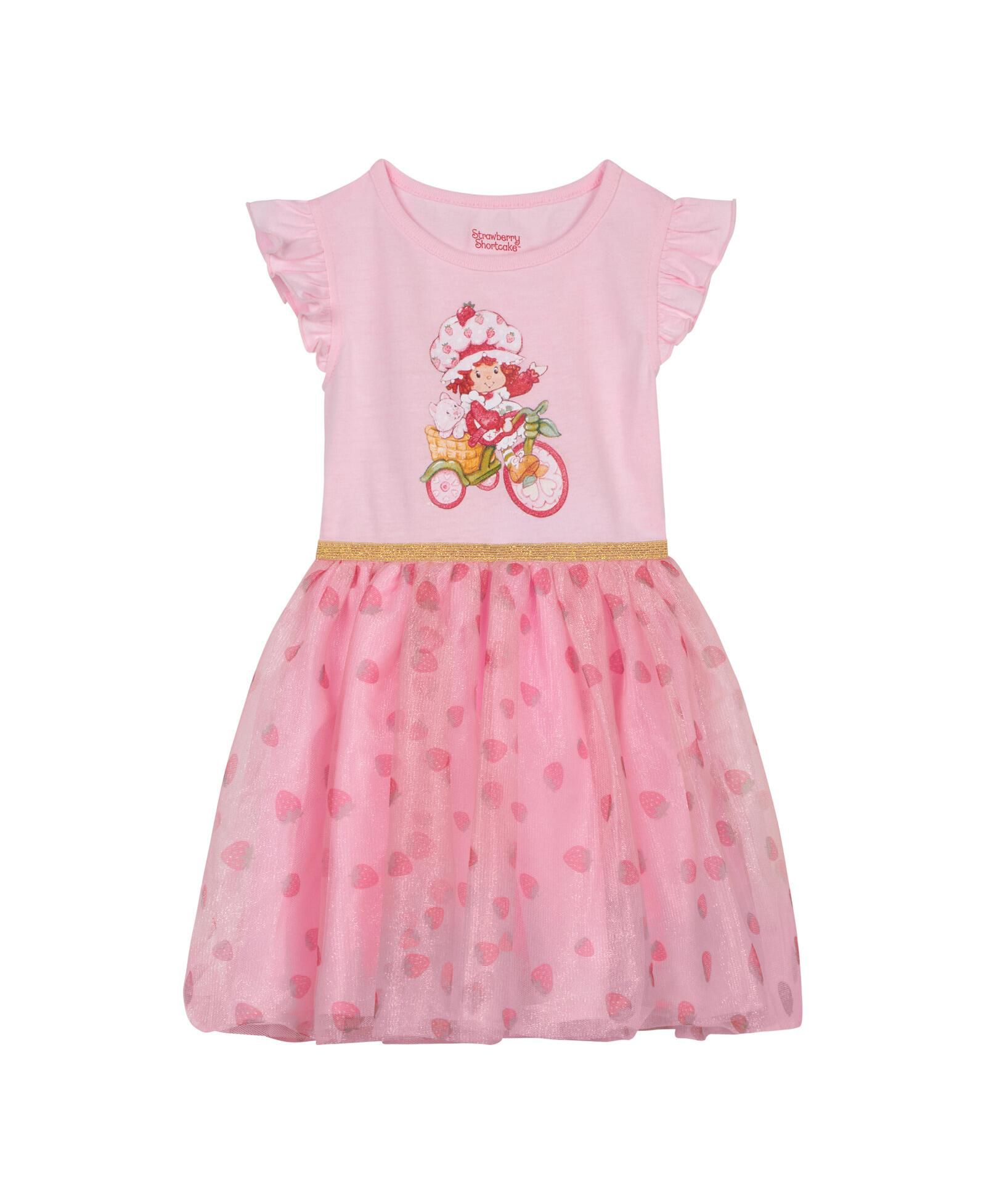 Детское тюлевое платье Strawberry Shortcake
