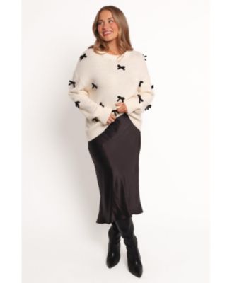 Petal and Pup Women's Voss Bow Knit Sweater