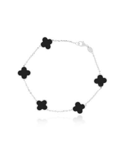 The Lovery Браслет Onyx Clover