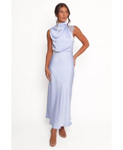 Женское платье Petal and Pup Anabelle Halter Neck Lace Maxi