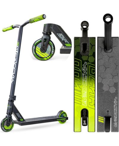 Самокат Madd Gear MG3 Pro Stunt для детей 8-12 лет зеленый