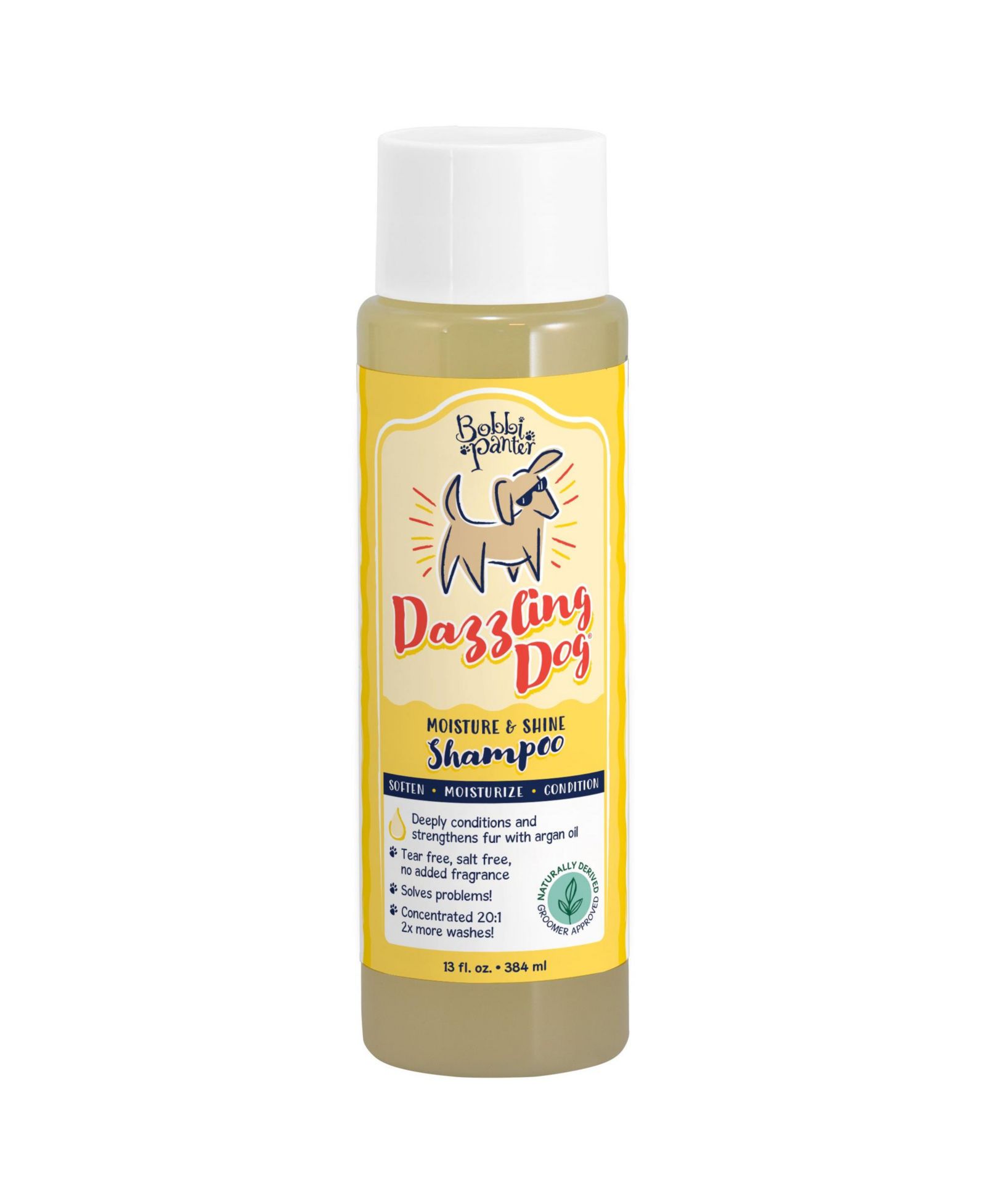 Шампунь для собак Bobbi Panter Signature DAZZLING DOG с маслом арганы, витаминами A, геранью и ромашкой