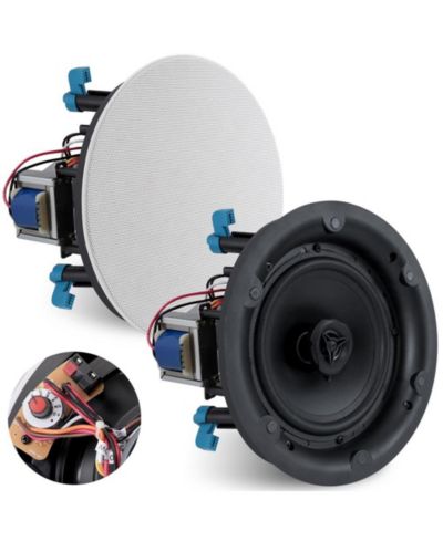 Pyle PDIC8LT 8" In-Wall/In-Ceiling 70V Flush Mount Speaker