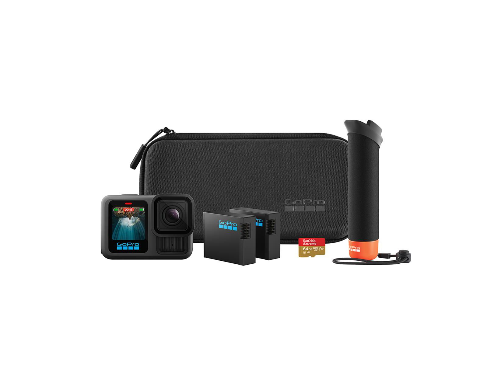 GoPro HERO13 Black 5.3K60 Action Camera Bundle