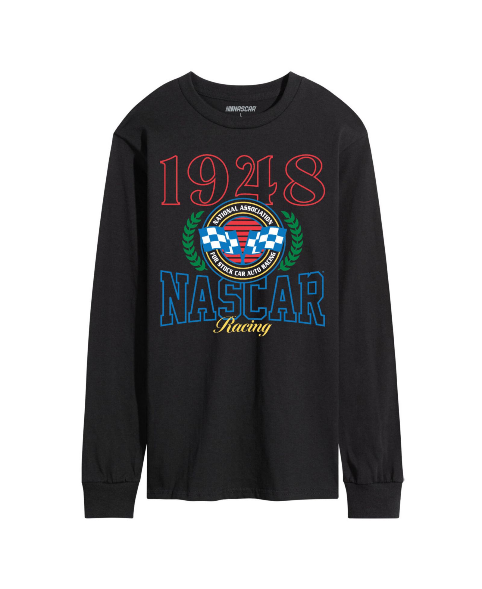 AIRWAVES Men's NASCAR 1948 Long Sleeve T-Shirt