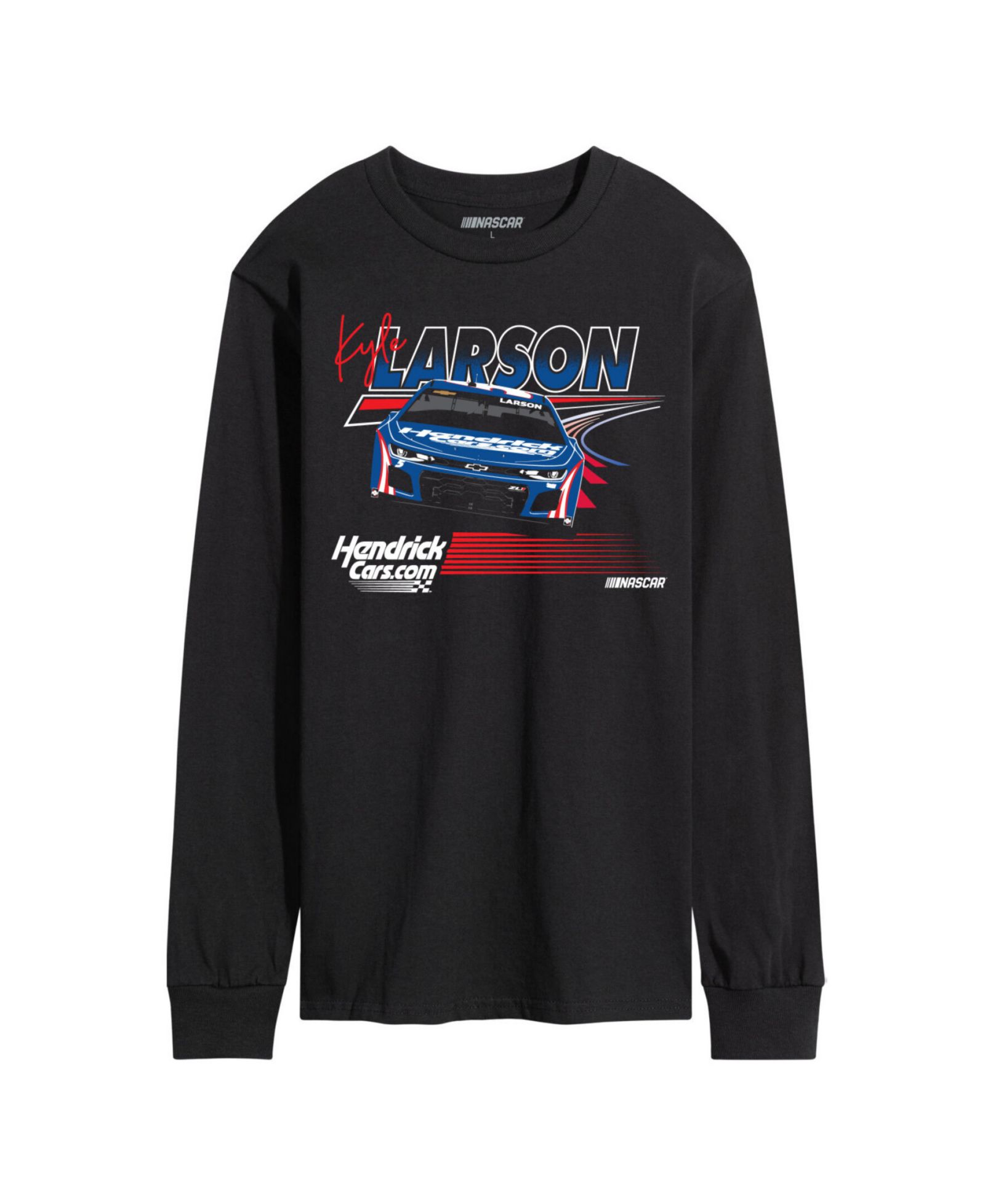 AIRWAVES Men's NASCAR Kyle Larson Long Sleeve T-Shirt