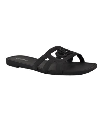 Женские сандалии Calvin Klein Yoana Logo Slip-On Jelly Flat
