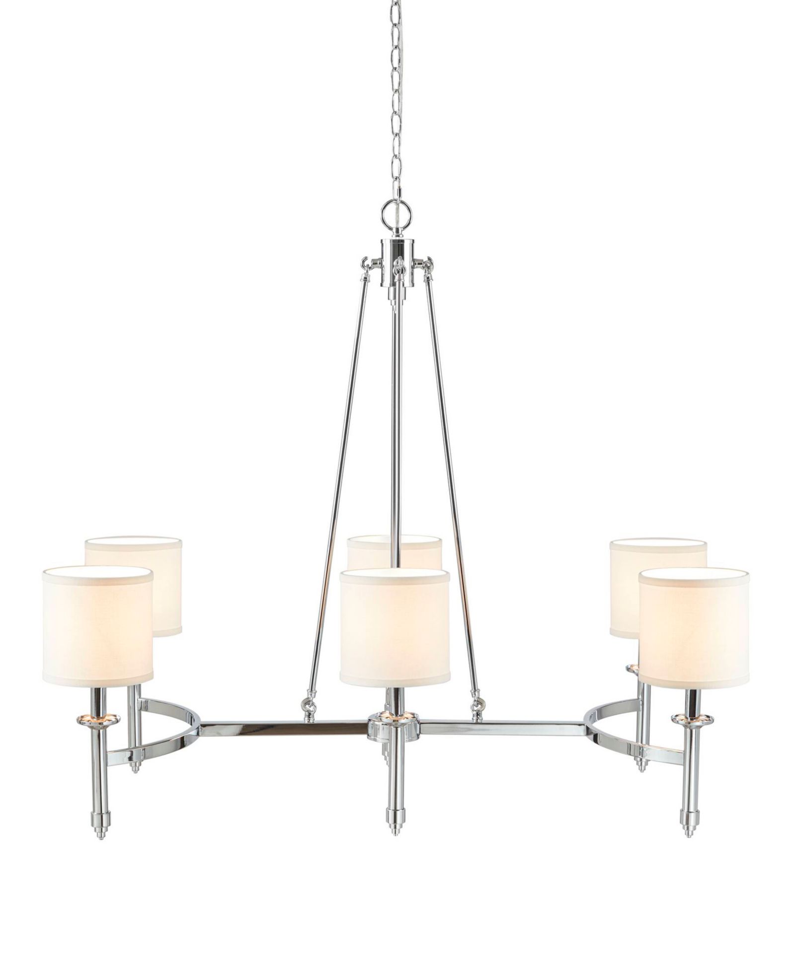 Железная люстра Hampton Hill 39.25" Elegenza 6-light