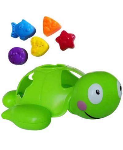 Sperric Toddler Turtle Shape Sorter Toy with 6 Colorful Blocks, Sorting & Matching Puzzle Toy 1-3, Fun & Engaging Learning Toy for Shape Recognition, Hand-Eye Coordination & Problem Solving