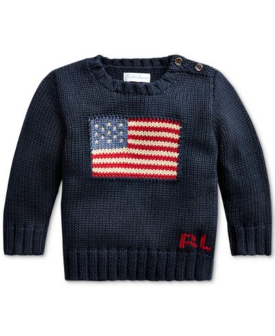Polo Ralph Lauren Детский свитер с культовым флагом