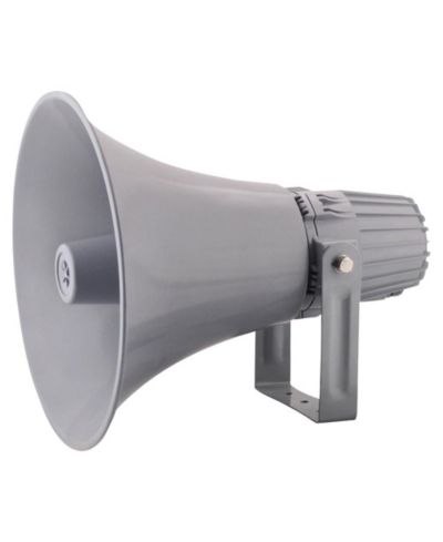 Акустический рупор Pyle PHSP12 12.7" Indoor/Outdoor 60 Watt PA Horn Speaker with 70-100V Transformer, Grey