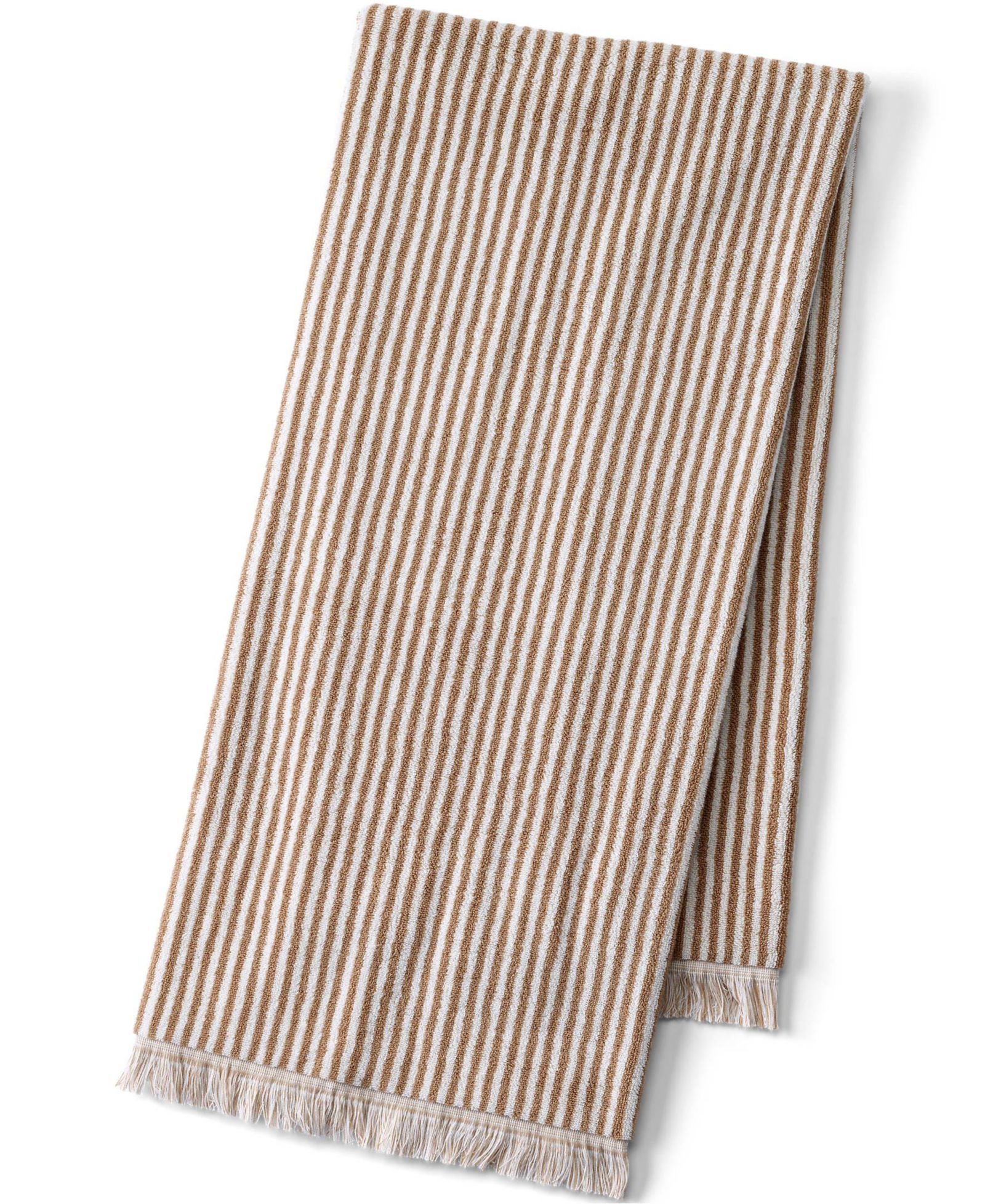 Полотенце для ванной Lands' End Cotton Yarn-dyed Stripe