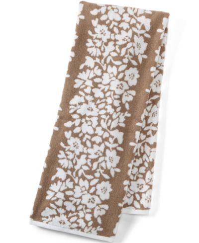 Lands' End Cotton Jacquard Bath Towel