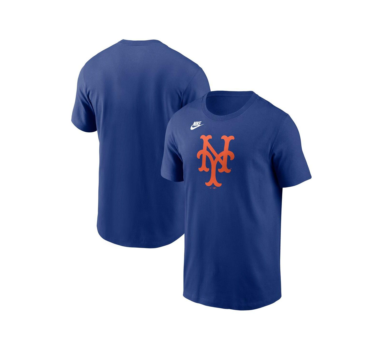 Мужская футболка Nike Royal New York Mets Cooperstown Collection