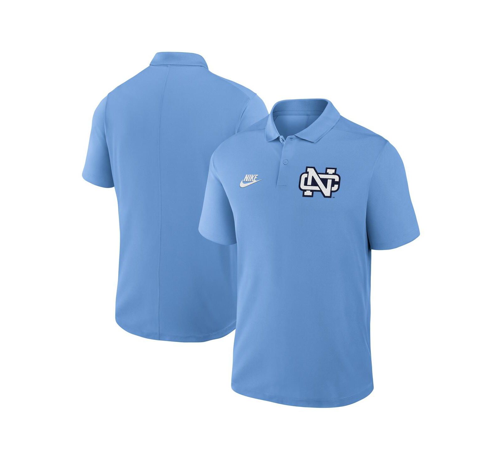 Nike Men's Carolina Blue North Carolina Tar Heels Primetime Victory Legacy Vault Logo Performance Polo Shirt