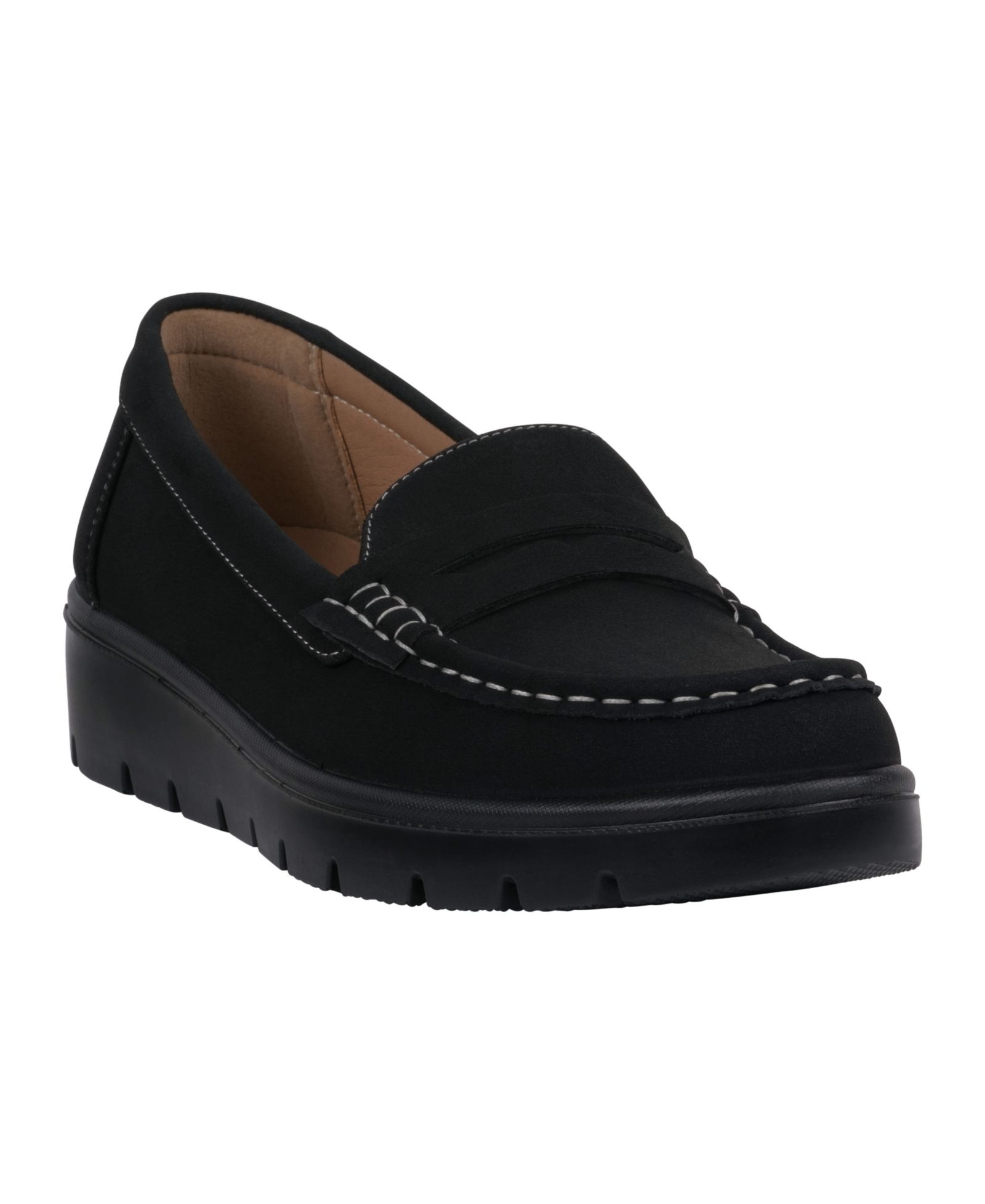 GC Shoes Women's Fallon Lug Sole Penny Loafers
