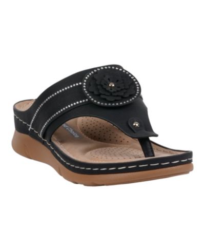 GC Shoes Женские сандалии-шлепанцы Vickie Flower