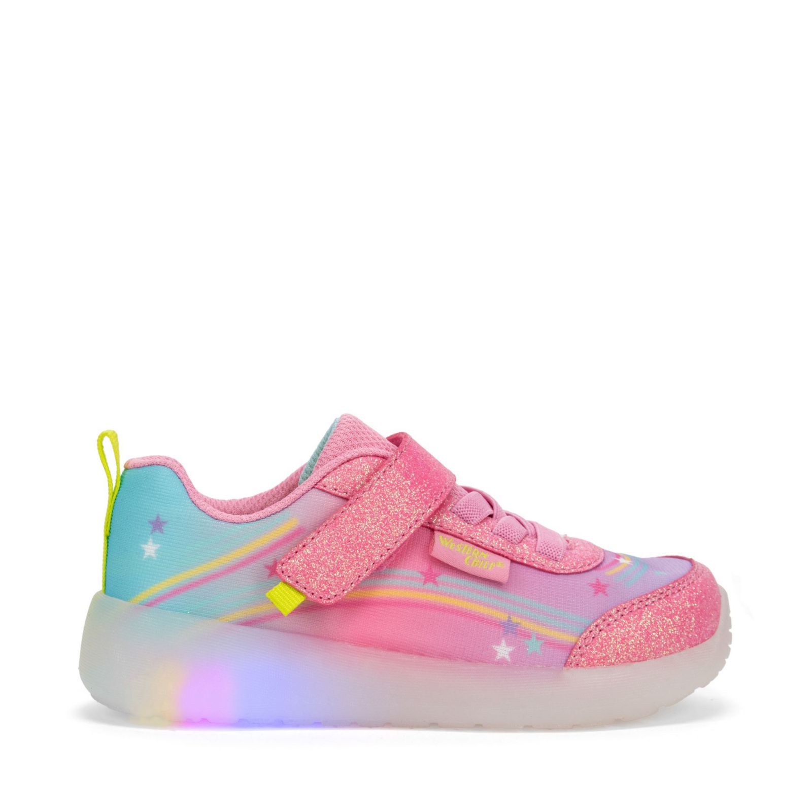 Western Chief Kids Lighted Flash Feet Sneaker