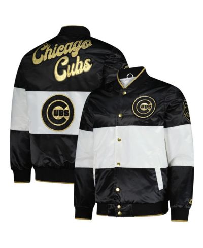 Мужская куртка Starter White Chicago Cubs Full-Snap