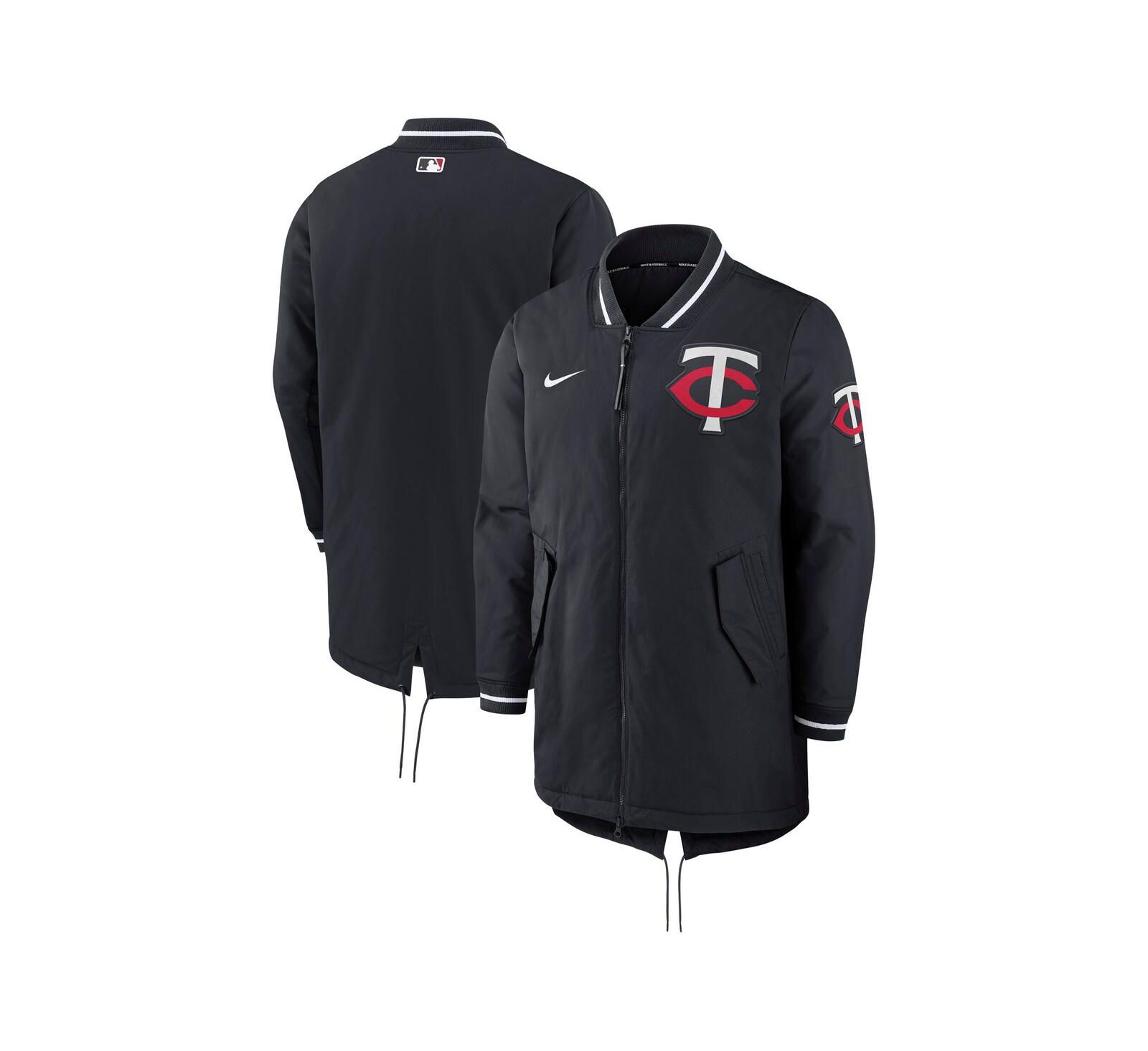 Nike Men's Navy Minnesota Twins Dugout Performance Full-Zip Jacket